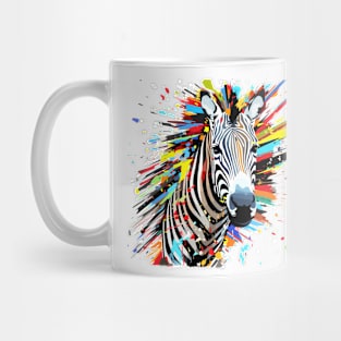 Zebra Animal Freedom World Wildlife Wonder Abstract Mug